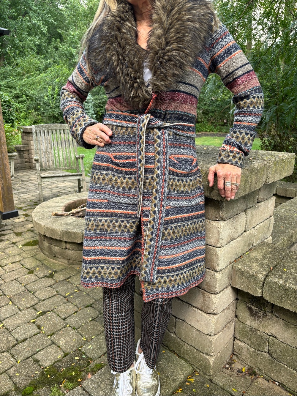 Anthro sweater cardigan
